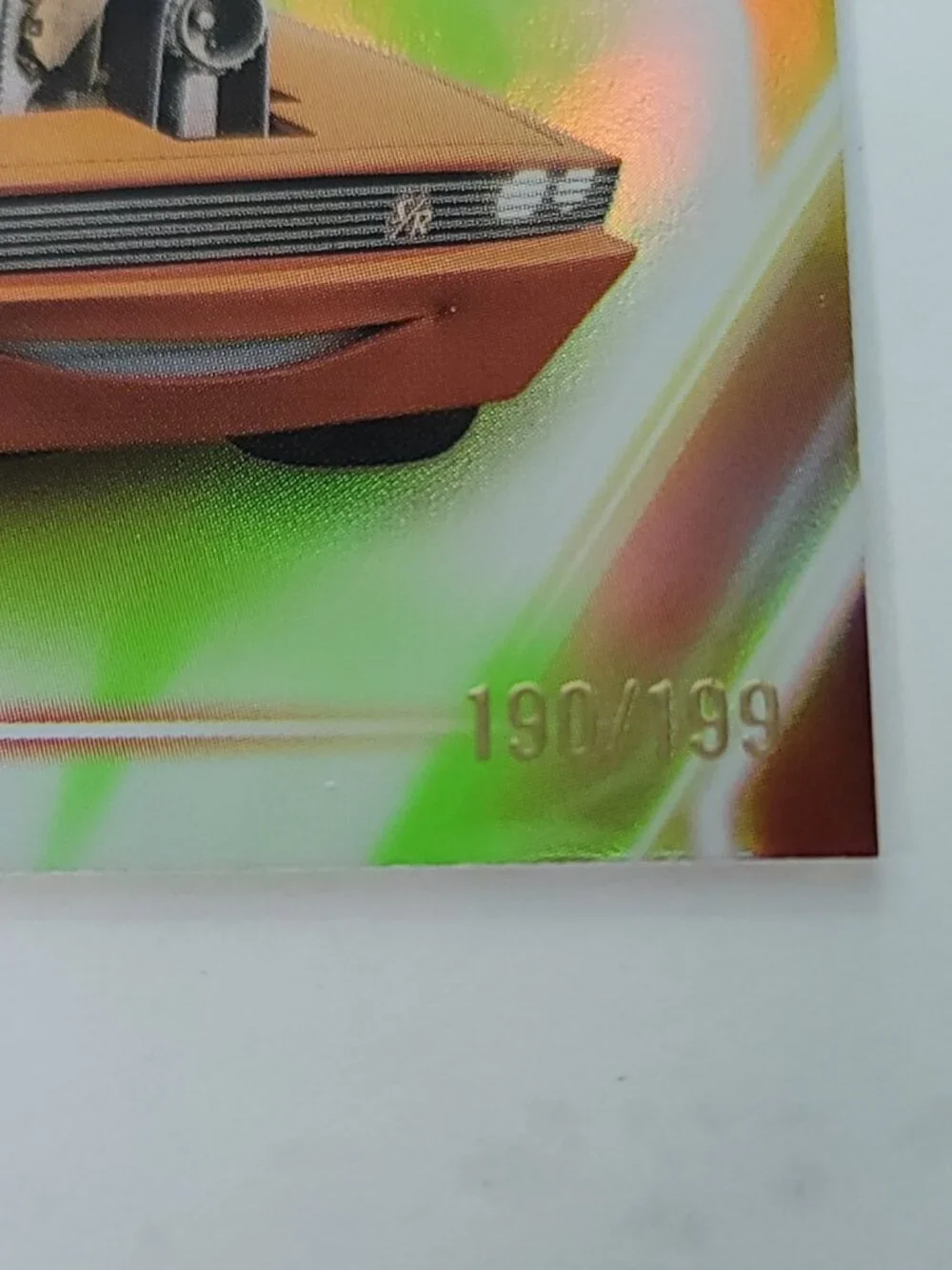 Snot Rod Topps 2026 Disney Neon Holo Parallel Refractor Limited 190/199 - Picture 2 of 4